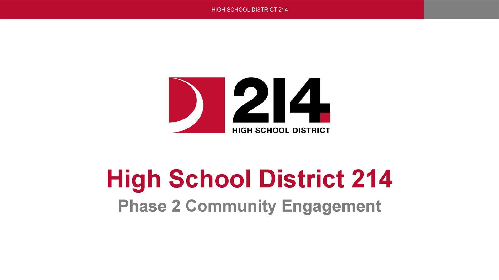 Phase 2 Community Engagement Presentation